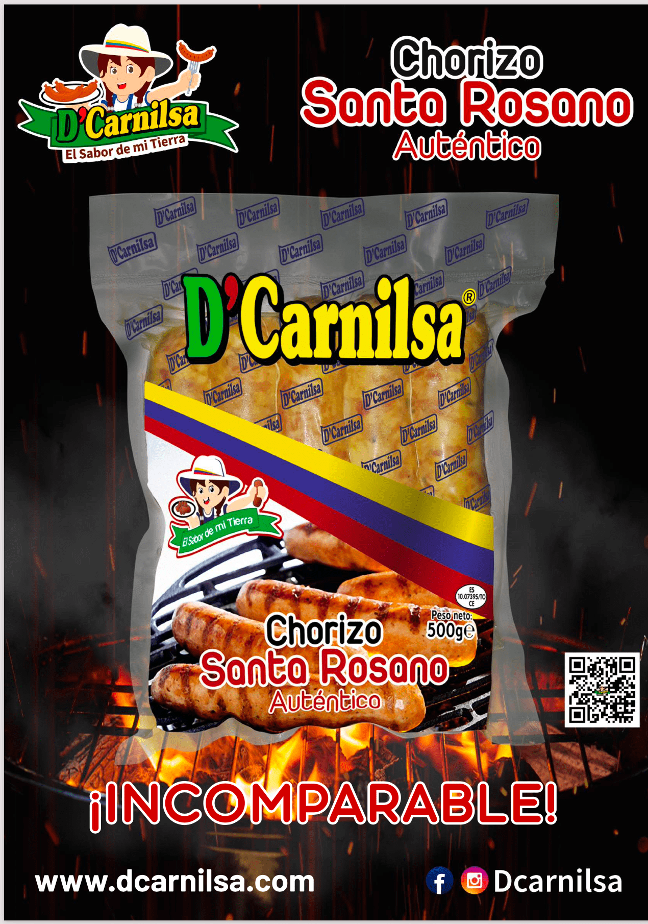 chorizo colombiano en parís