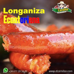longaniza ecuatoriana en España