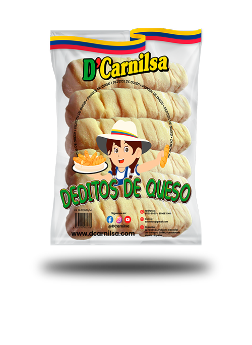 dedito de queso congelado tequeño