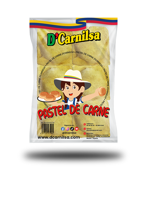 pastel carne congelado