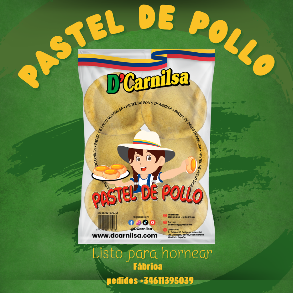 pastel de pollo colombiano