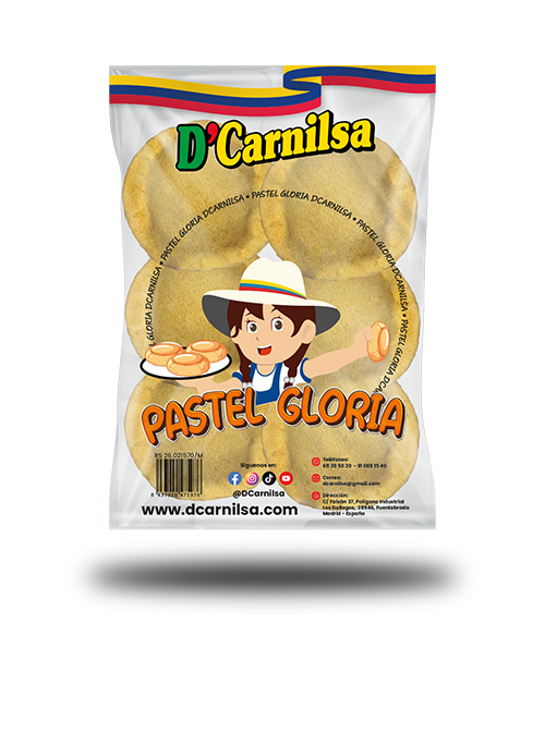 pastel gloria producto congelado de panaderia colombiana