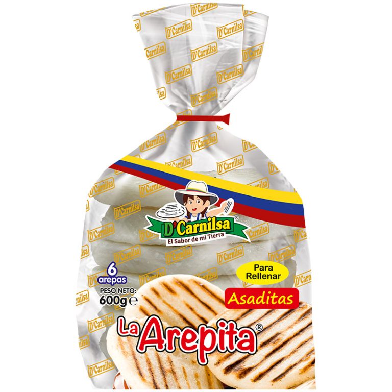 Arepa Artesanal para Rellenar – Paquete de 6 Unidades 800 g