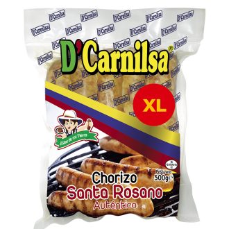 Chorizo Santa Rosano XL – Paquete de 5 Unidades 800 g