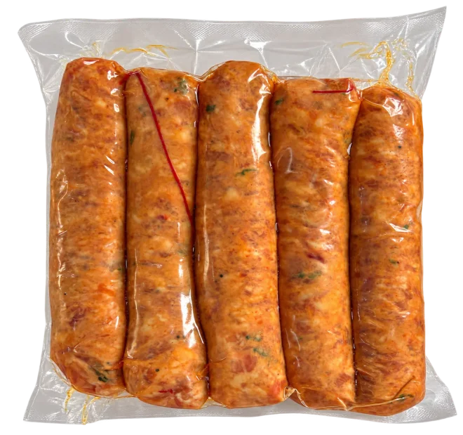 trasera de paquete 5 chorizos centroamericanos D'Carnilsa