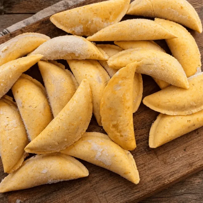 contenido del paquete de empanadas cocteleras de pollo D'Carnilsa www.dcarnilsa.com