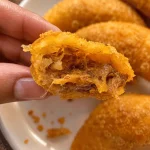 detalle relleno empanada coctelera de pollo D'Carnilsa www.dcarnilsa.com